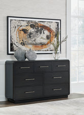 Prime Furniture - Ashley Furniture - Rowanbeck Bedroom - One Drawer Night Stand / Black - B821-91